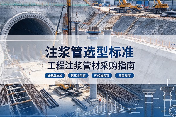 南岳注浆管选型标准