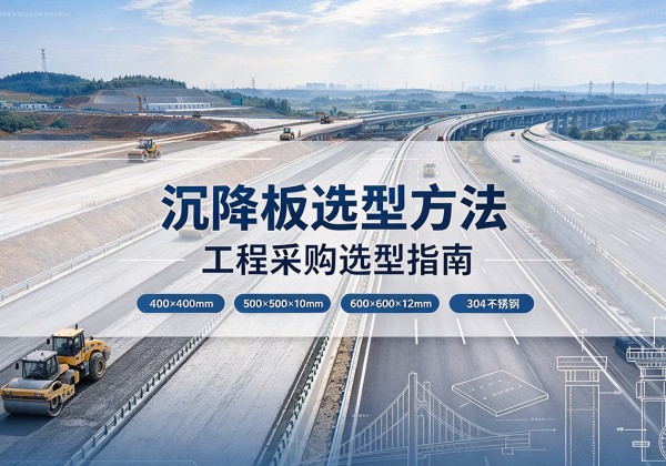 南岳沉降板选择方法